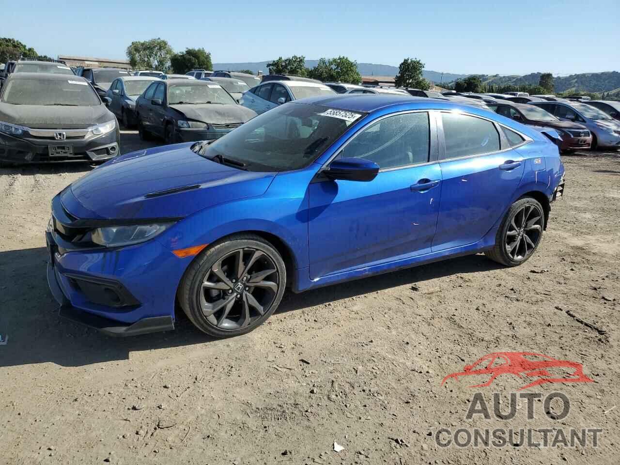 HONDA CIVIC 2020 - 19XFC2F82LE200867