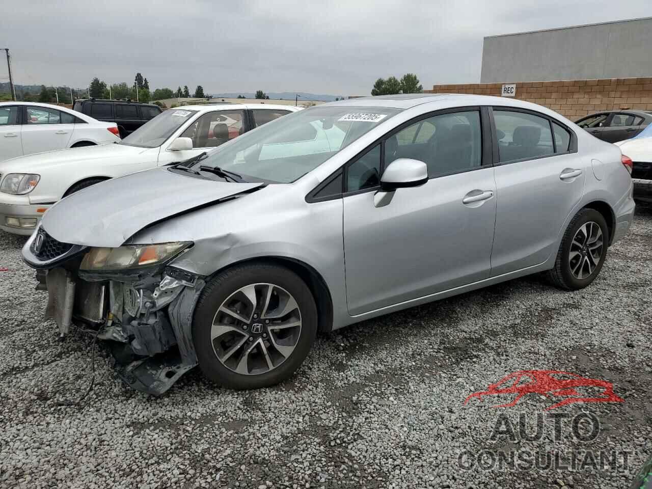 HONDA CIVIC 2013 - 19XFB2F82DE264069