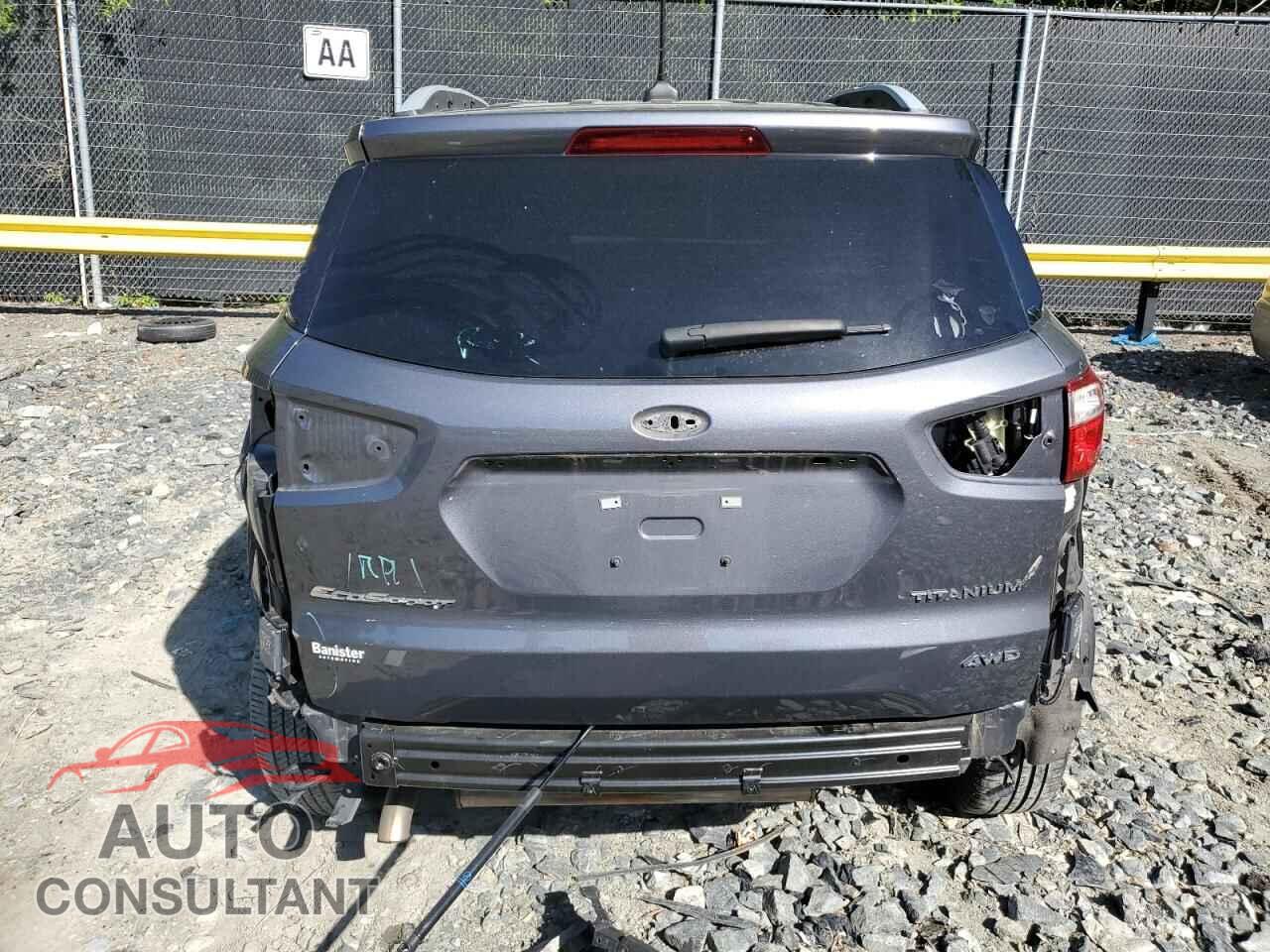 FORD ECOSPORT 2021 - MAJ6S3KL0MC450805