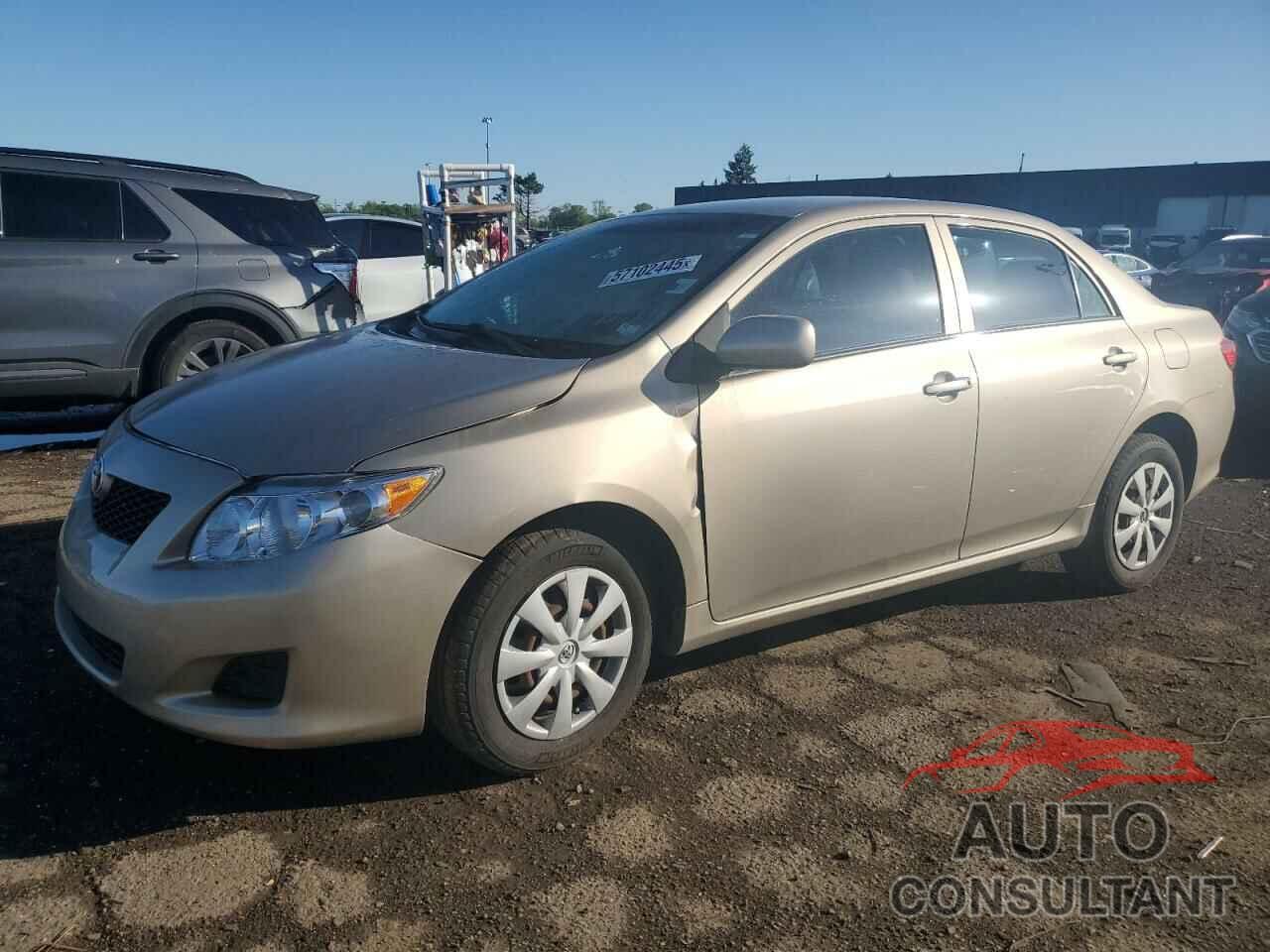 TOYOTA COROLLA 2009 - 1NXBU40E39Z139637