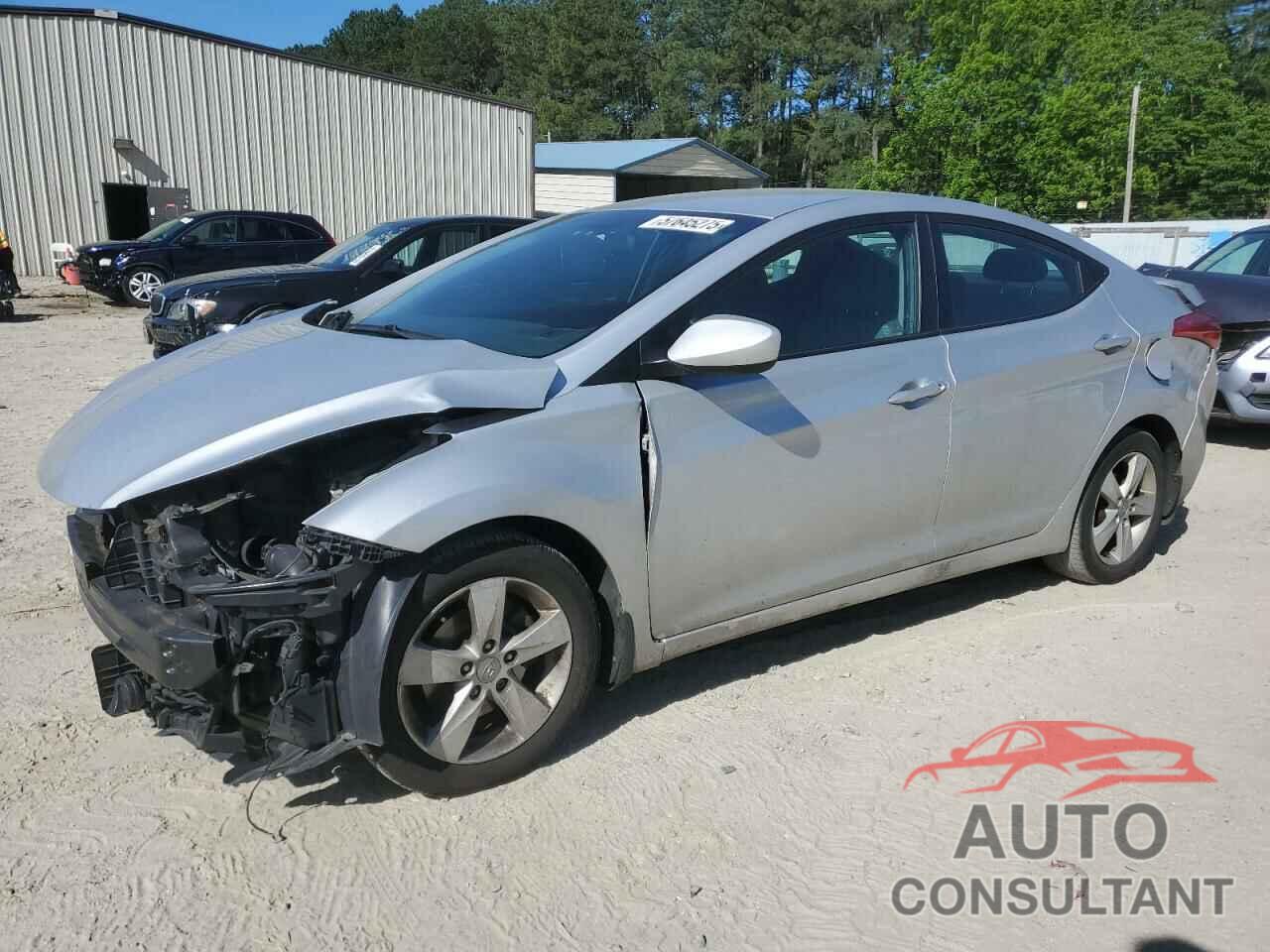 HYUNDAI ELANTRA 2012 - KMHDH4AE6CU349491