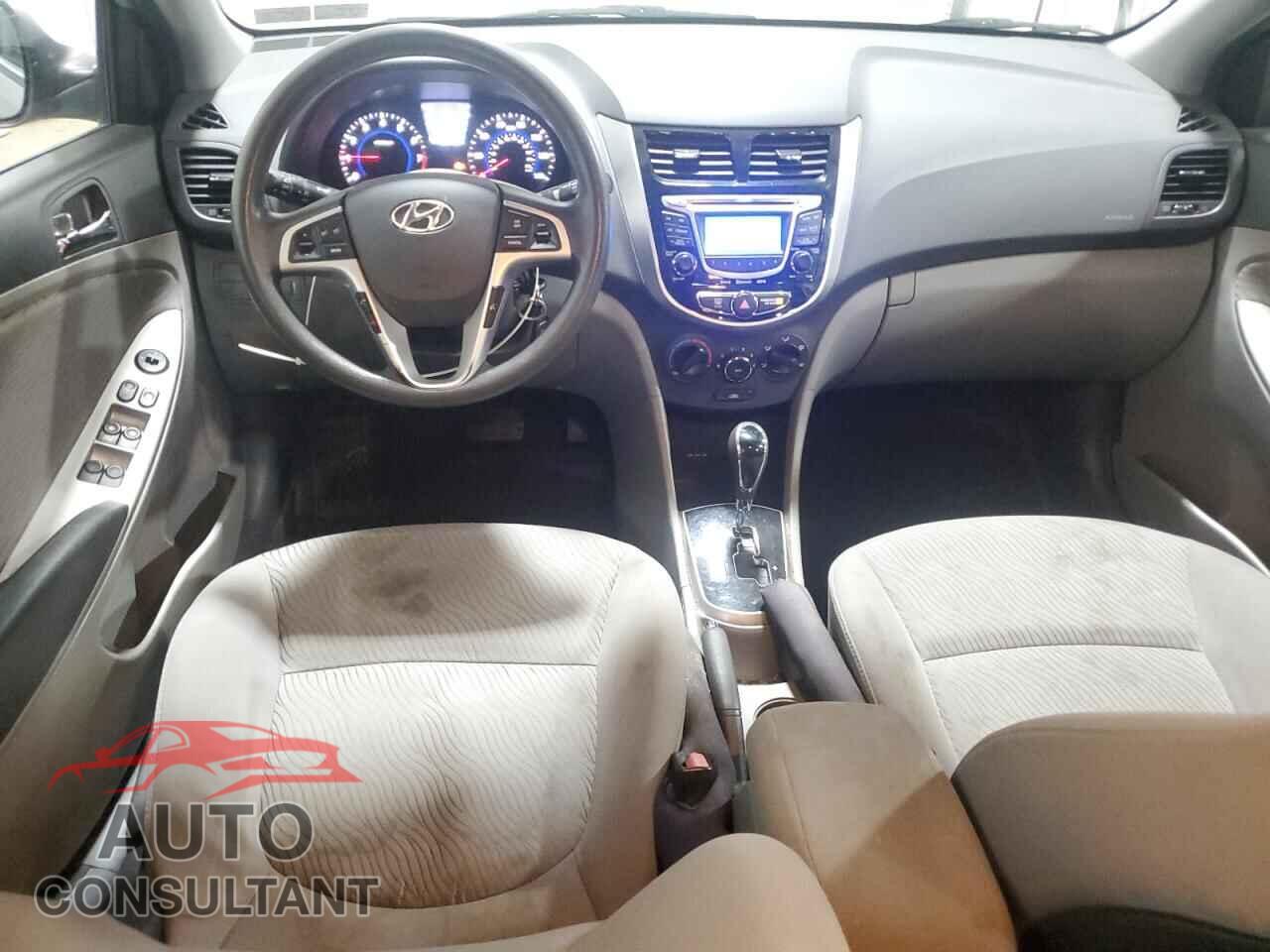 HYUNDAI ACCENT 2012 - KMHCU4AE6CU179950