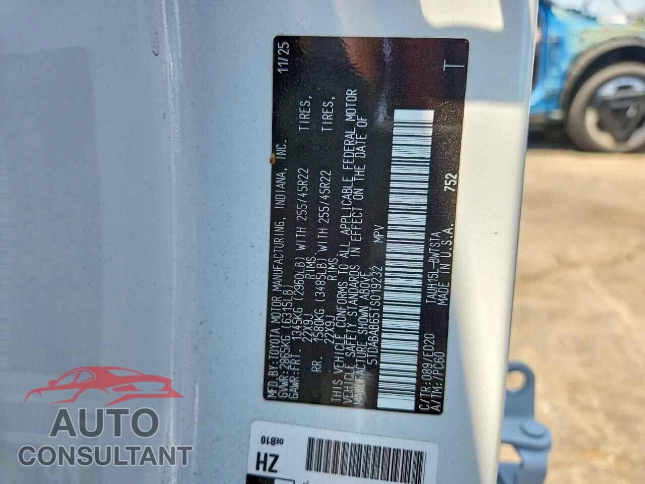 LEXUS UNKNOWN 2026 - 5TDABAB65TS019232