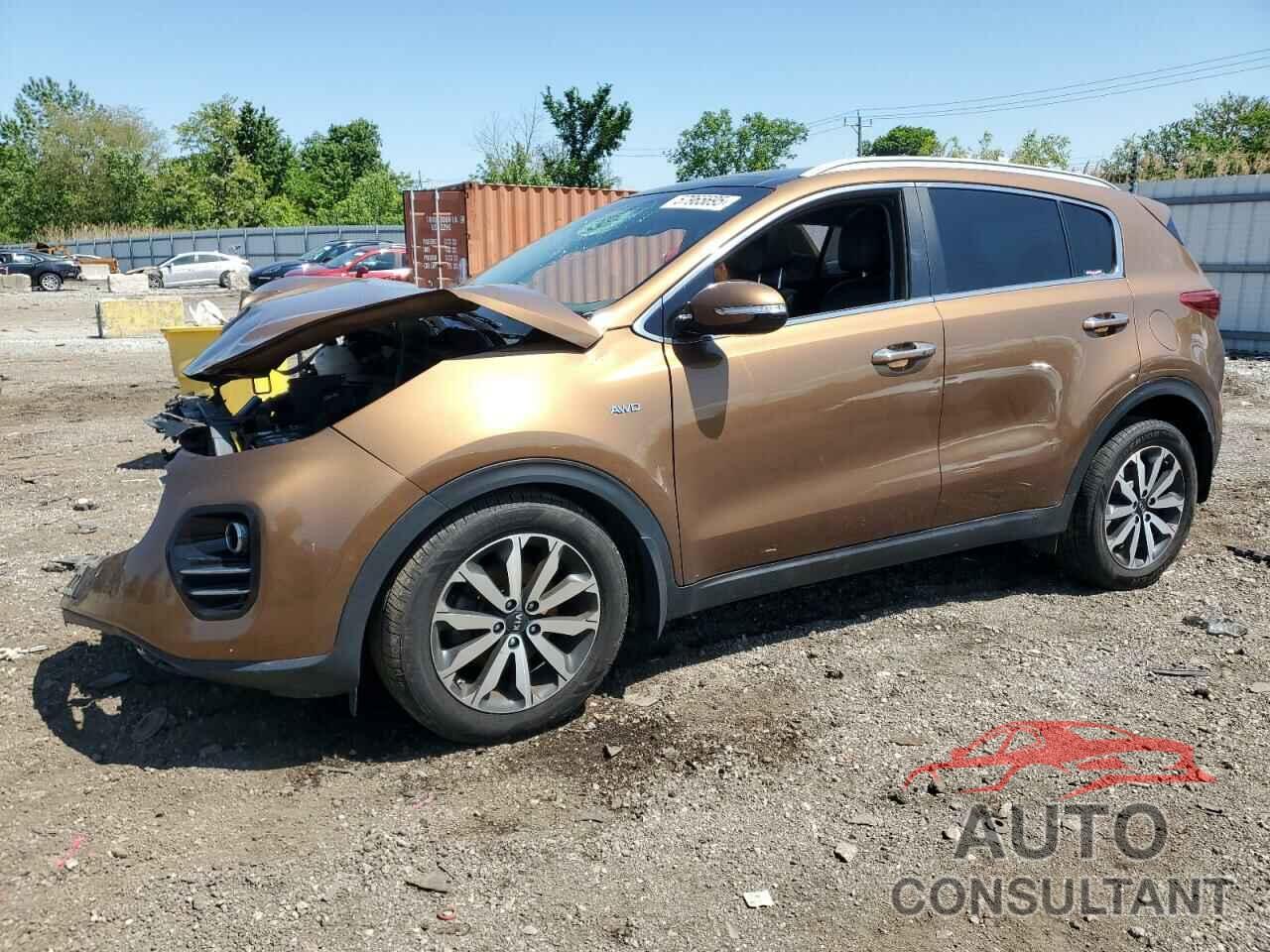 KIA SPORTAGE 2017 - KNDPNCAC9H7204695