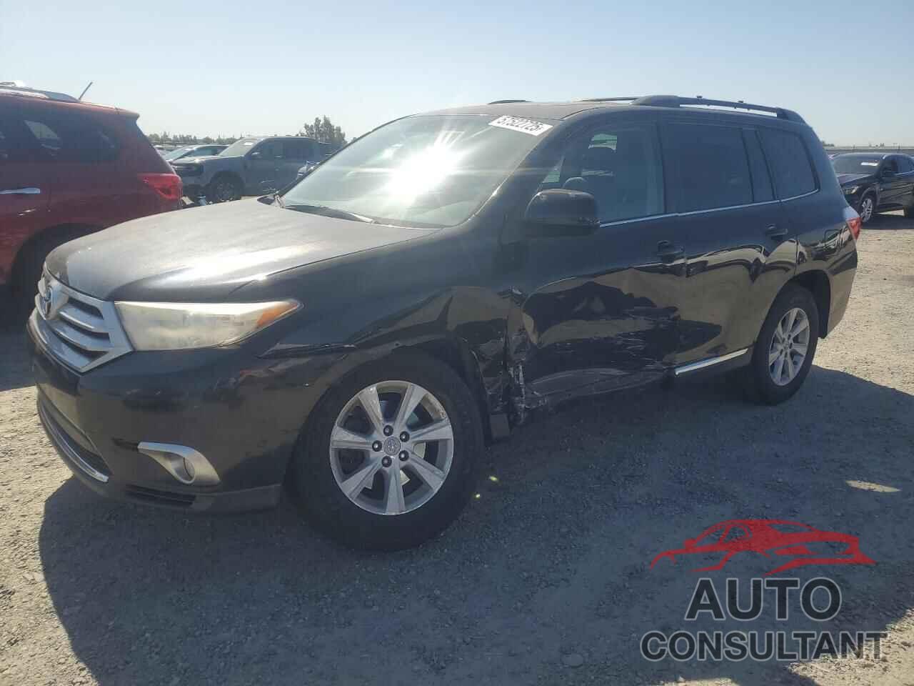 TOYOTA HIGHLANDER 2012 - 5TDBK3EH1CS108311