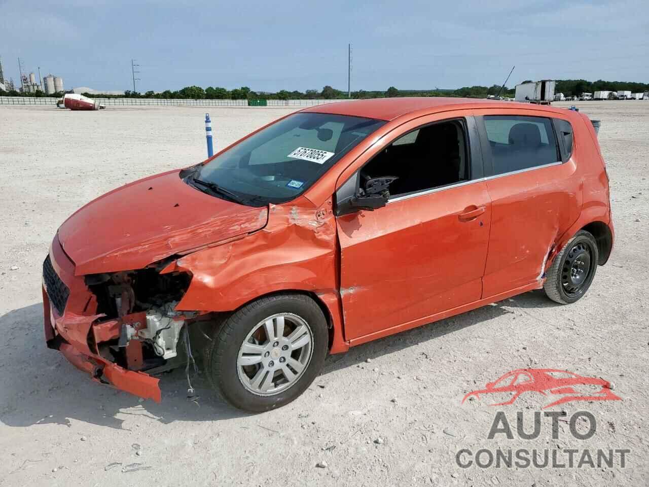 CHEVROLET SONIC 2012 - 1G1JC6SH1C4134068