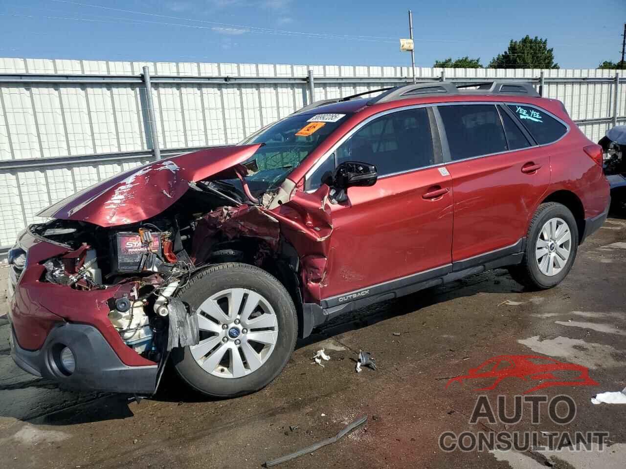 SUBARU OUTBACK 2018 - 4S4BSAFC8J3328790