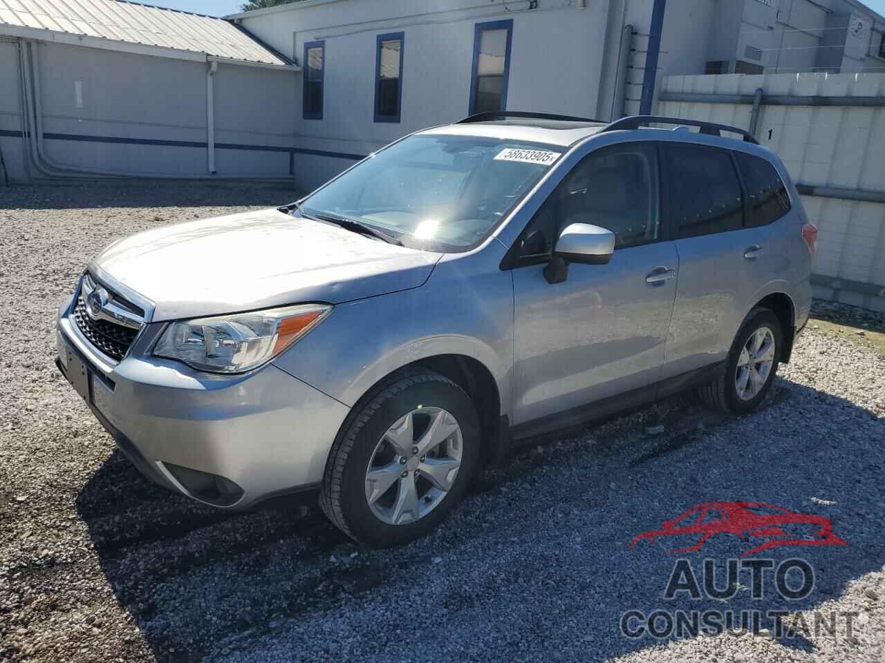 SUBARU FORESTER 2016 - JF2SJAGC7GH568044
