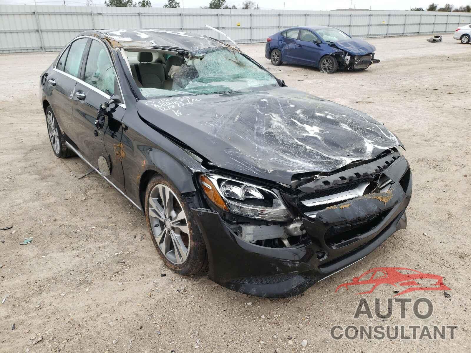 MERCEDES-BENZ C CLASS 2016 - 55SWF4JBXGU124013