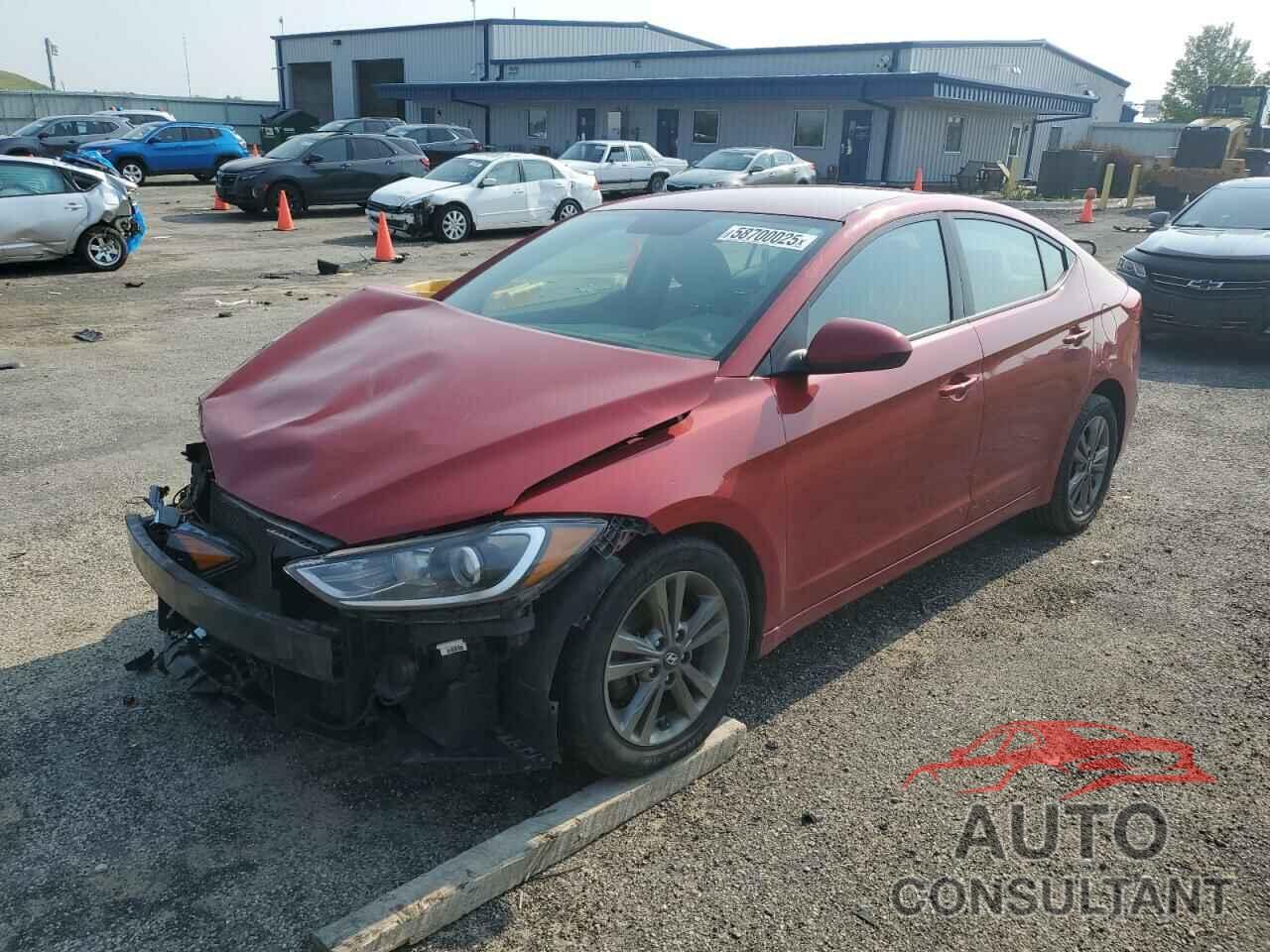 HYUNDAI ELANTRA 2018 - 5NPD84LF4JH365349