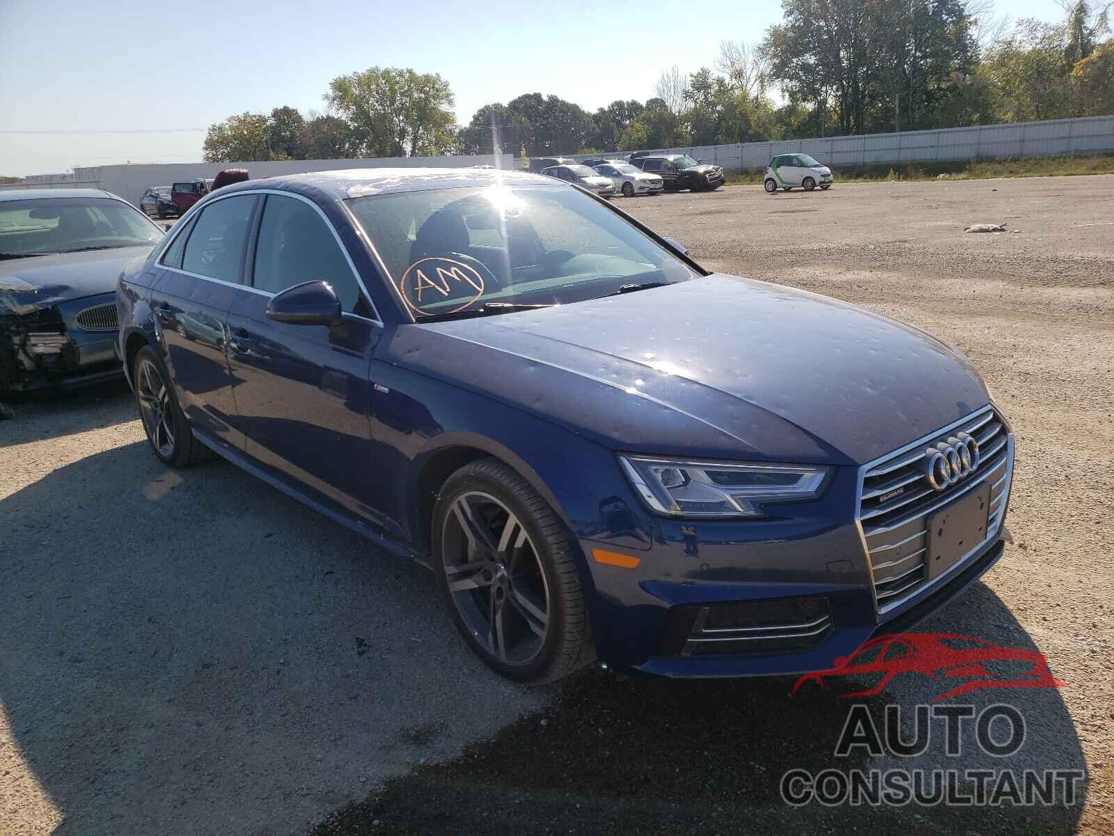 AUDI A4 2017 - WAUENAF40HN071699