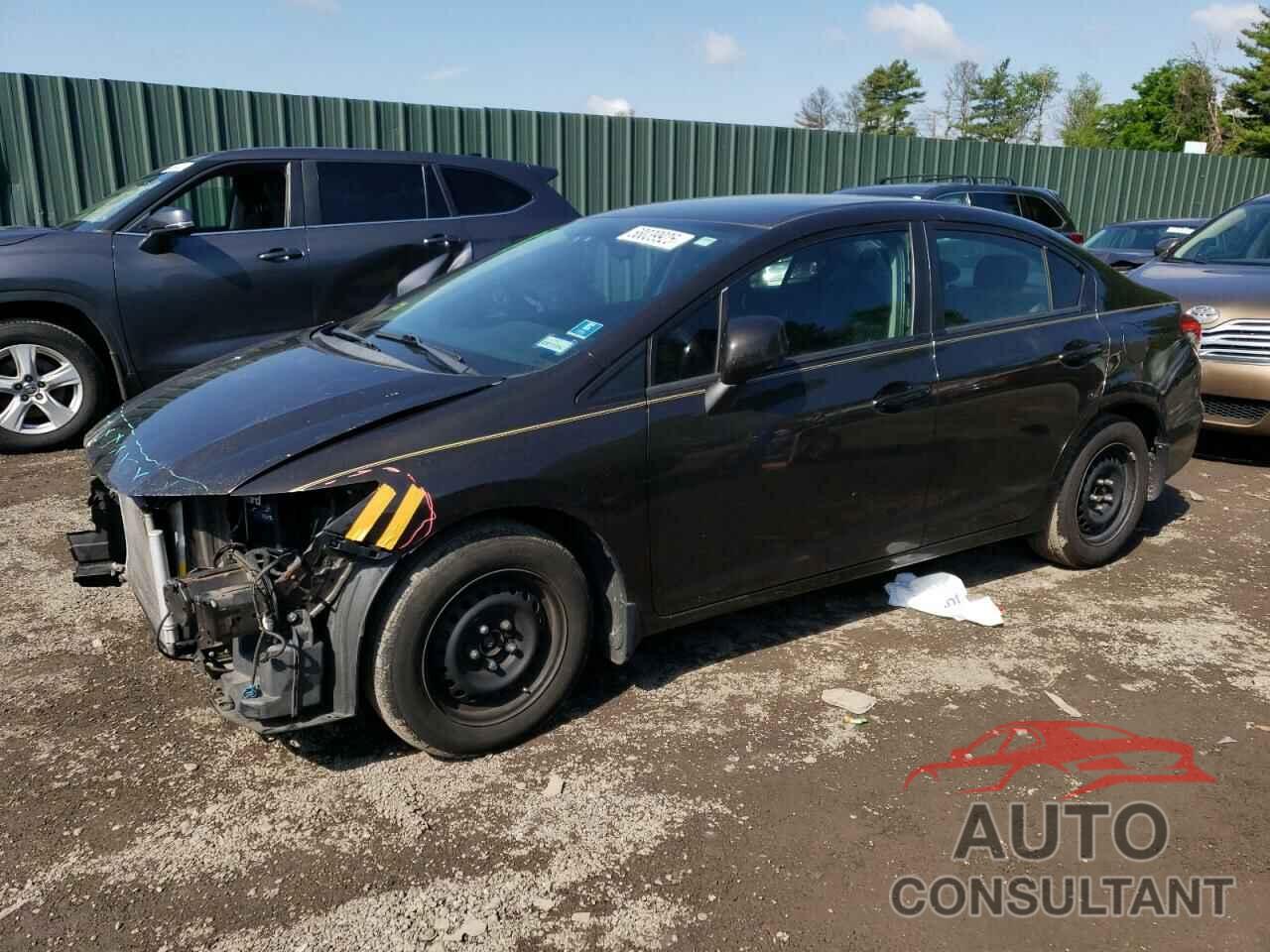 HONDA CIVIC 2013 - 19XFB2F55DE048156