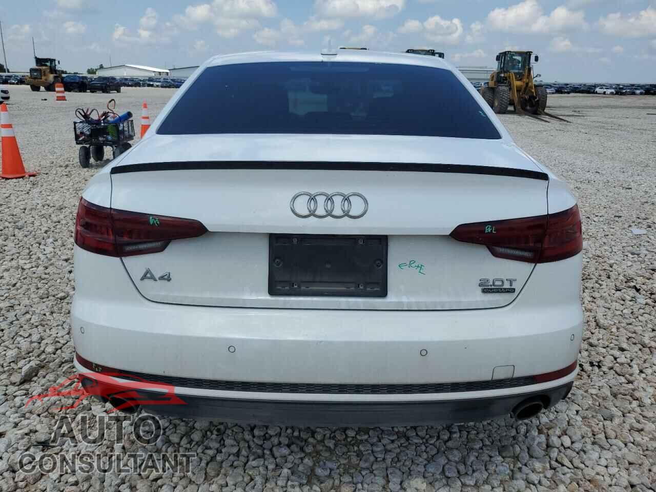 AUDI A4 2018 - WAUENAF47JA059871