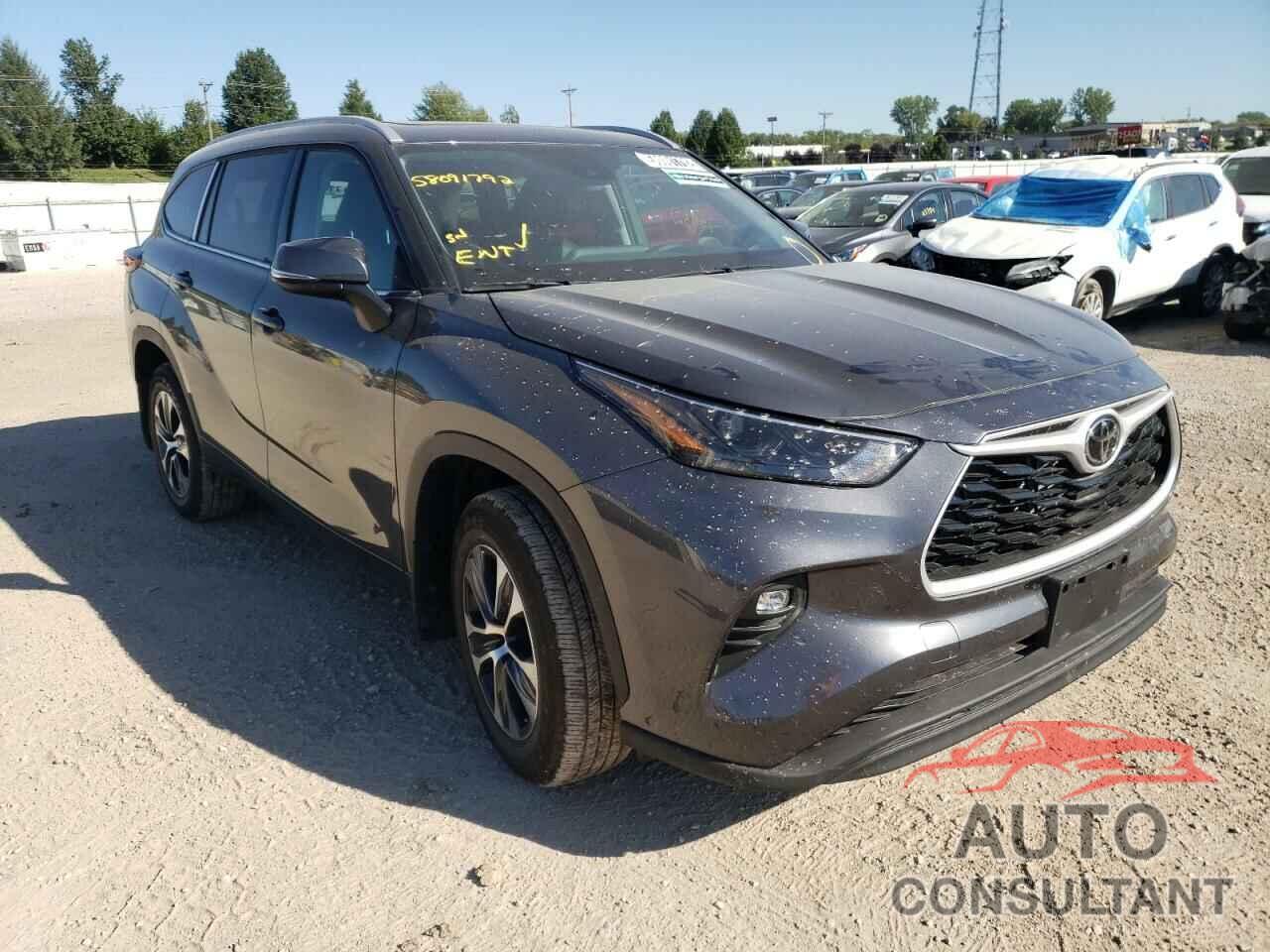 TOYOTA HIGHLANDER 2022 - 5TDGZRBH1NS233966