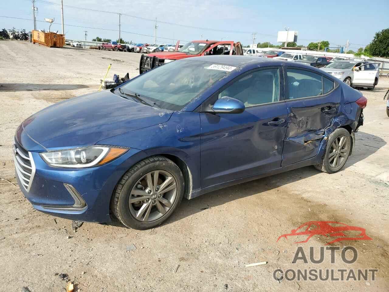 HYUNDAI ELANTRA 2018 - 5NPD84LF2JH313881