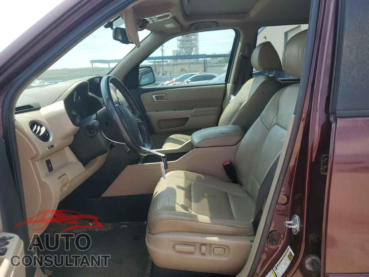 HONDA PILOT 2013 - 5FNYF3H50DB036314