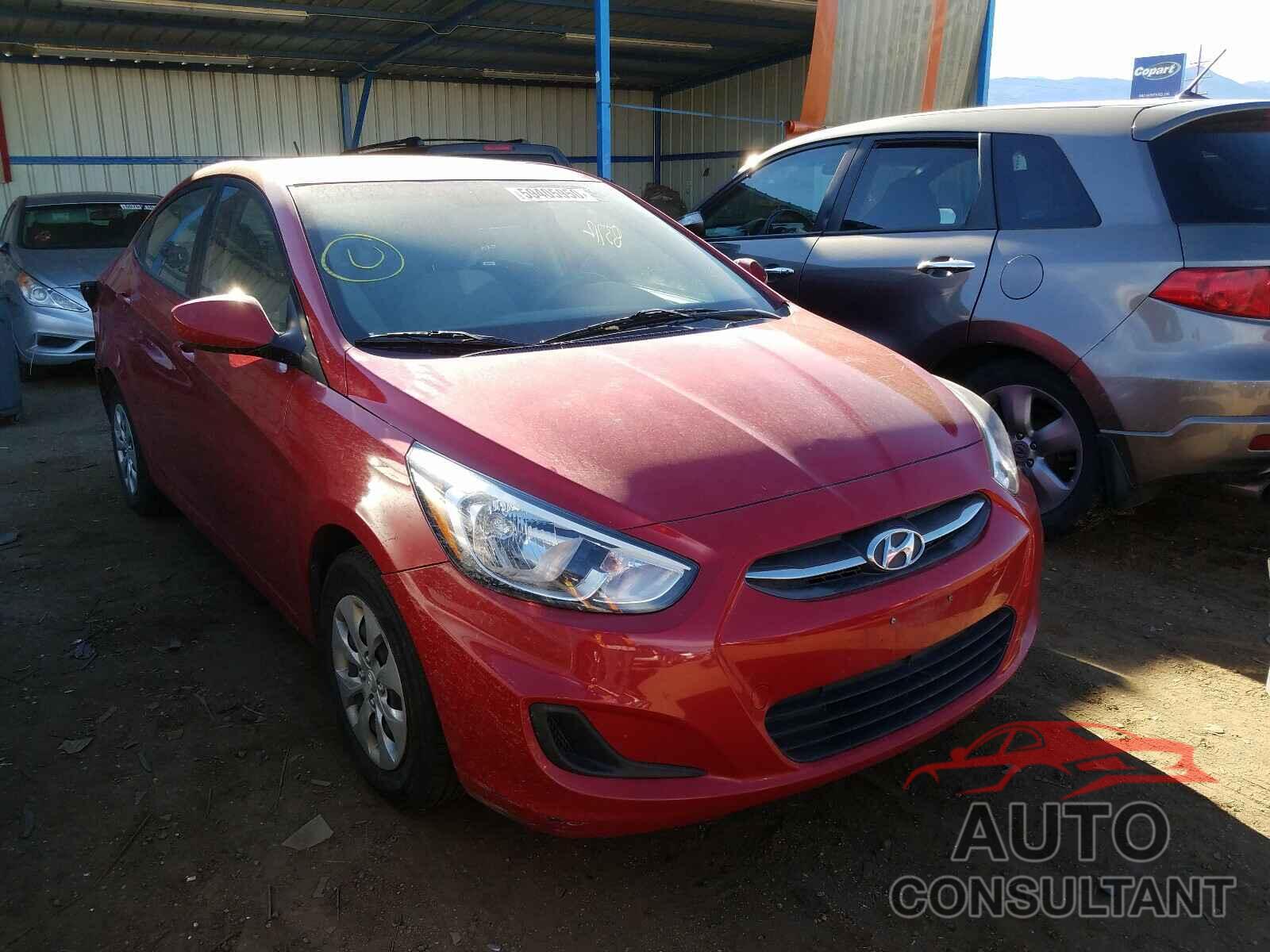 HYUNDAI ACCENT 2016 - KMHCT4AE2GU072693