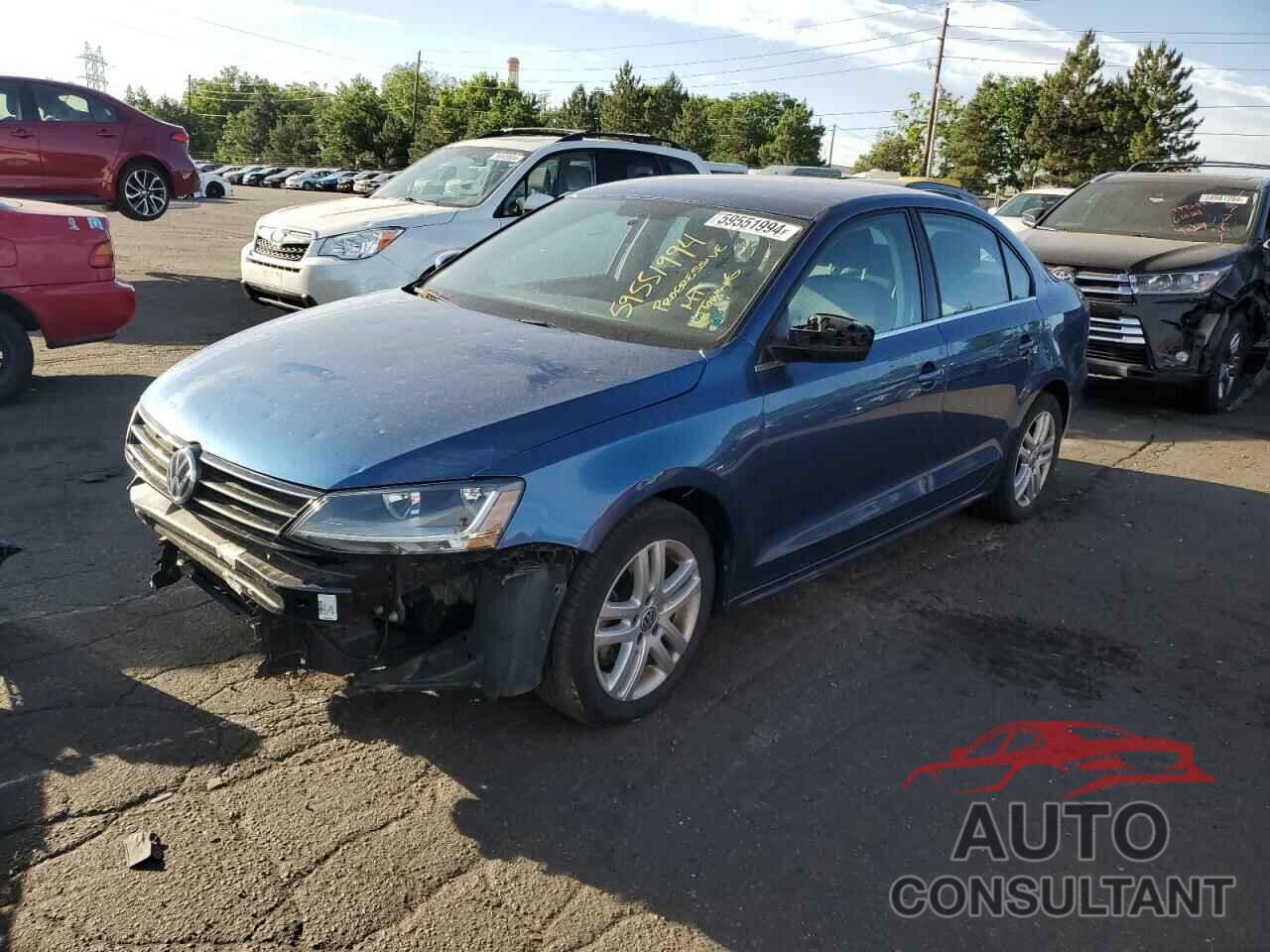 VOLKSWAGEN JETTA 2017 - 3VW2B7AJ2HM202427