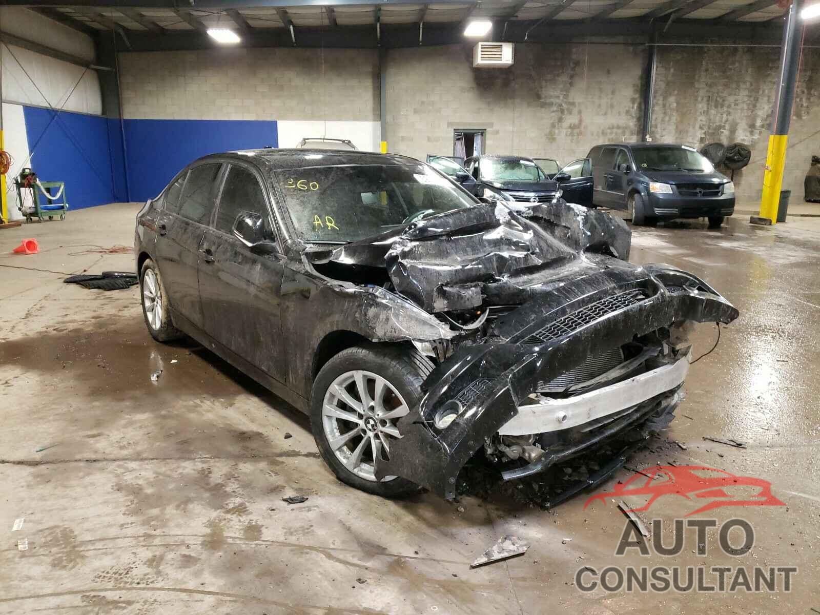 BMW 3 SERIES 2017 - WBA8A3C31HK693049