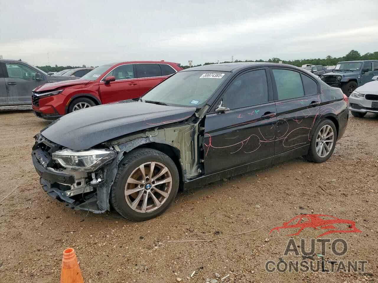 BMW 3 SERIES 2018 - WBA8E1G57JNU92555