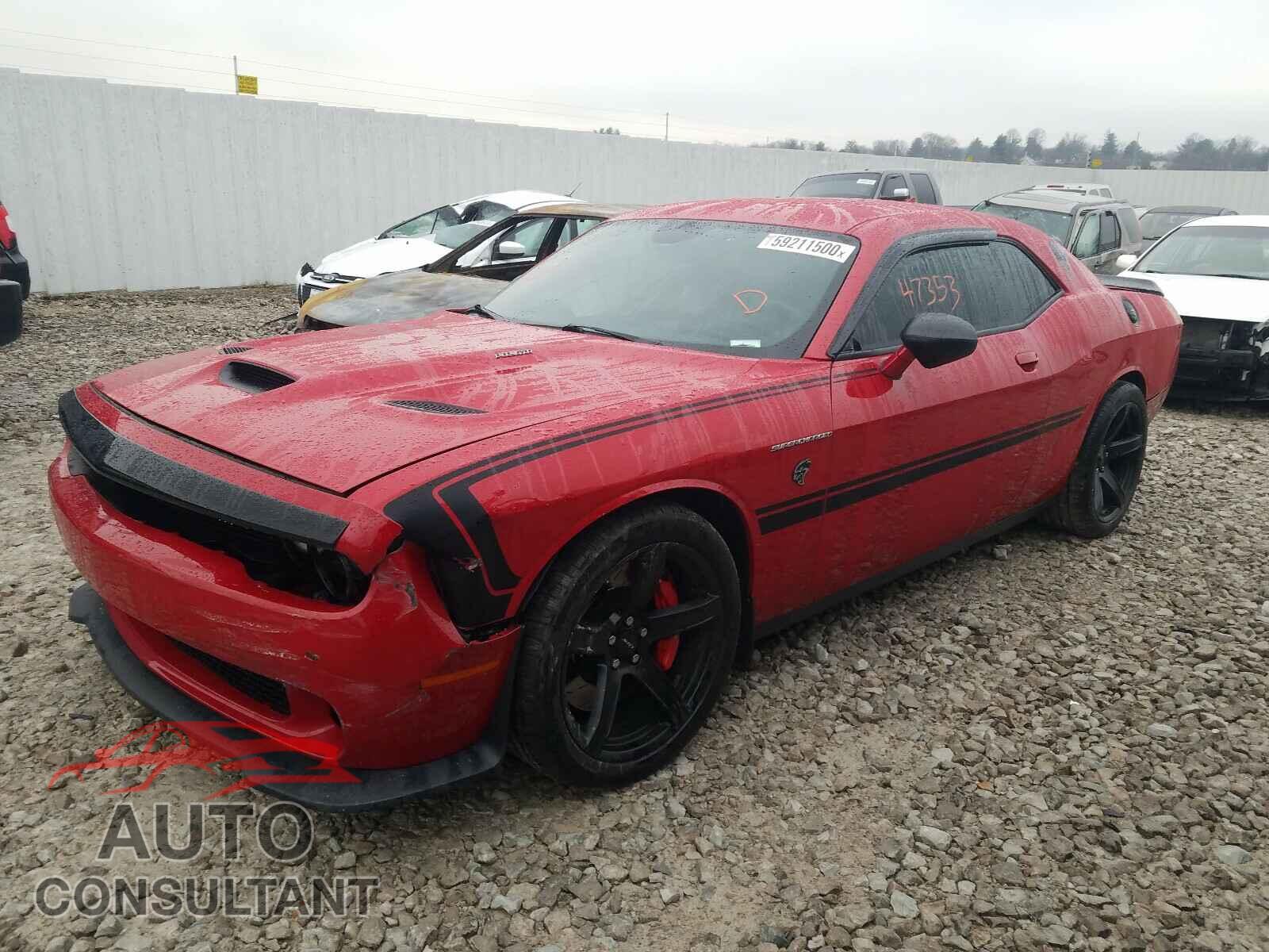 DODGE CHALLENGER 2017 - 2C3CDZC96HH507237