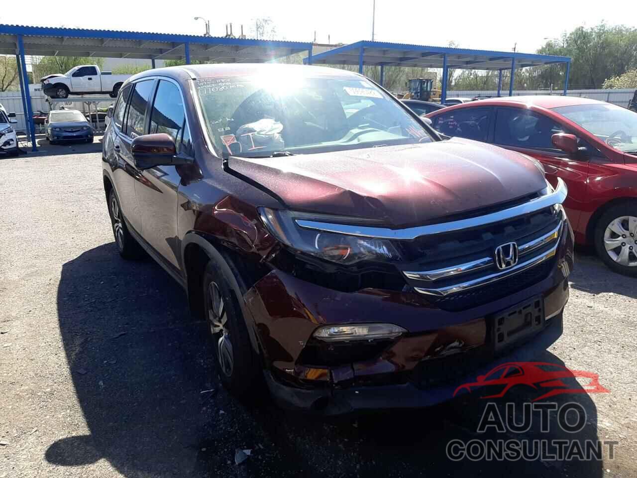 HONDA PILOT 2016 - 5FNYF6H33GB064144