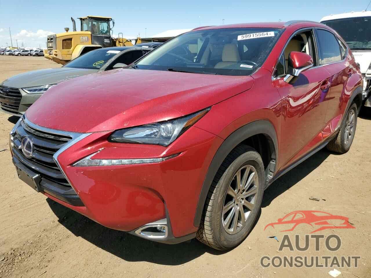 LEXUS NX 2017 - JTJBJRBZ1H2069640