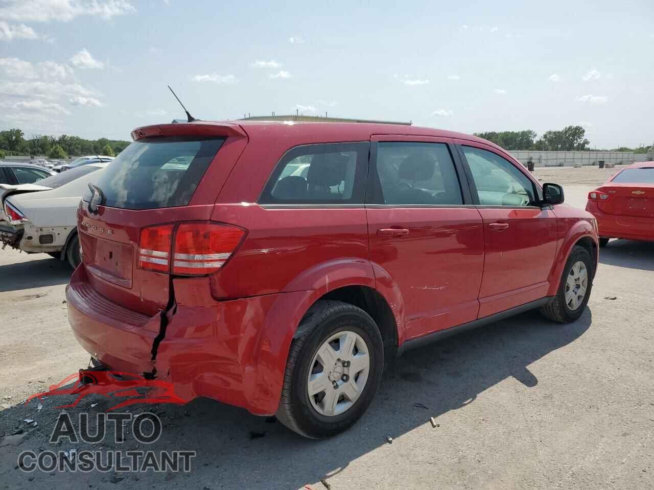 DODGE JOURNEY 2012 - 3C4PDCAB2CT390434