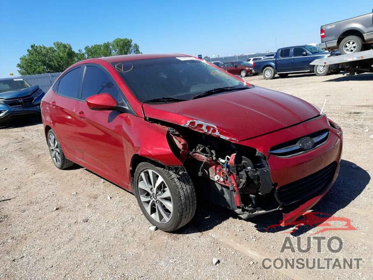 HYUNDAI ACCENT 2017 - KMHCT4AE6HU356300