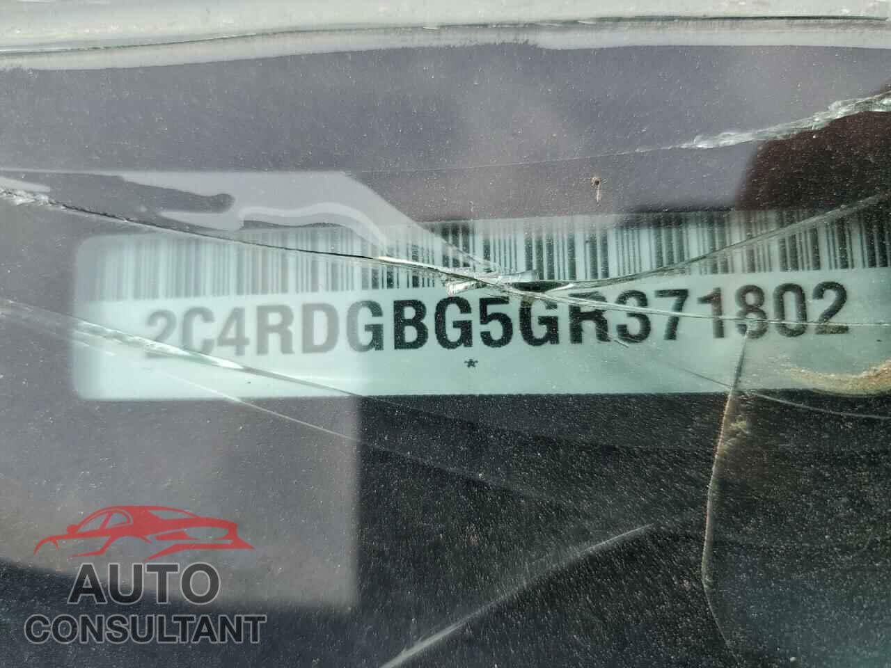 DODGE CARAVAN 2016 - 2C4RDGBG5GR371802