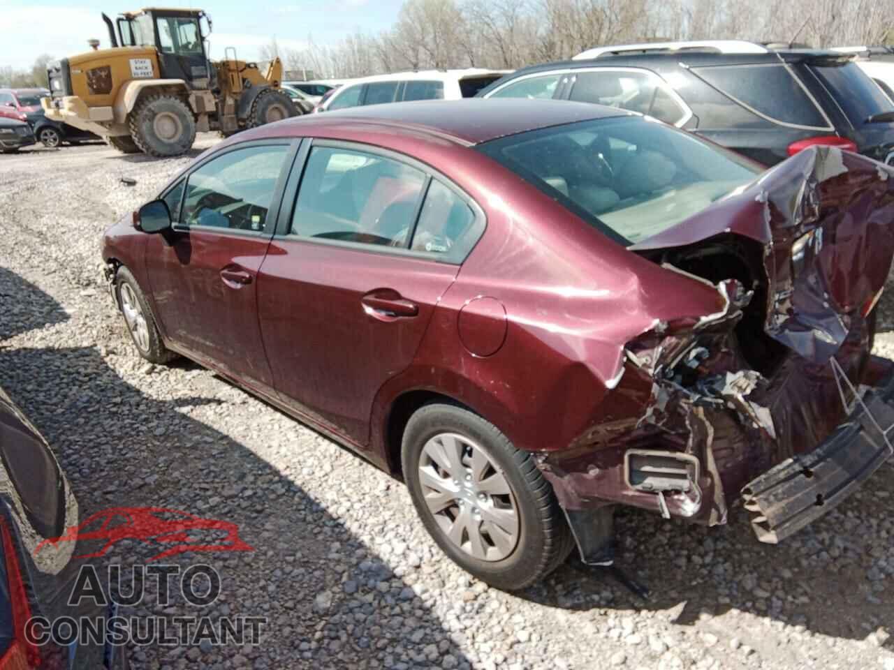 HONDA CIVIC 2012 - 2HGFB2F54CH586075