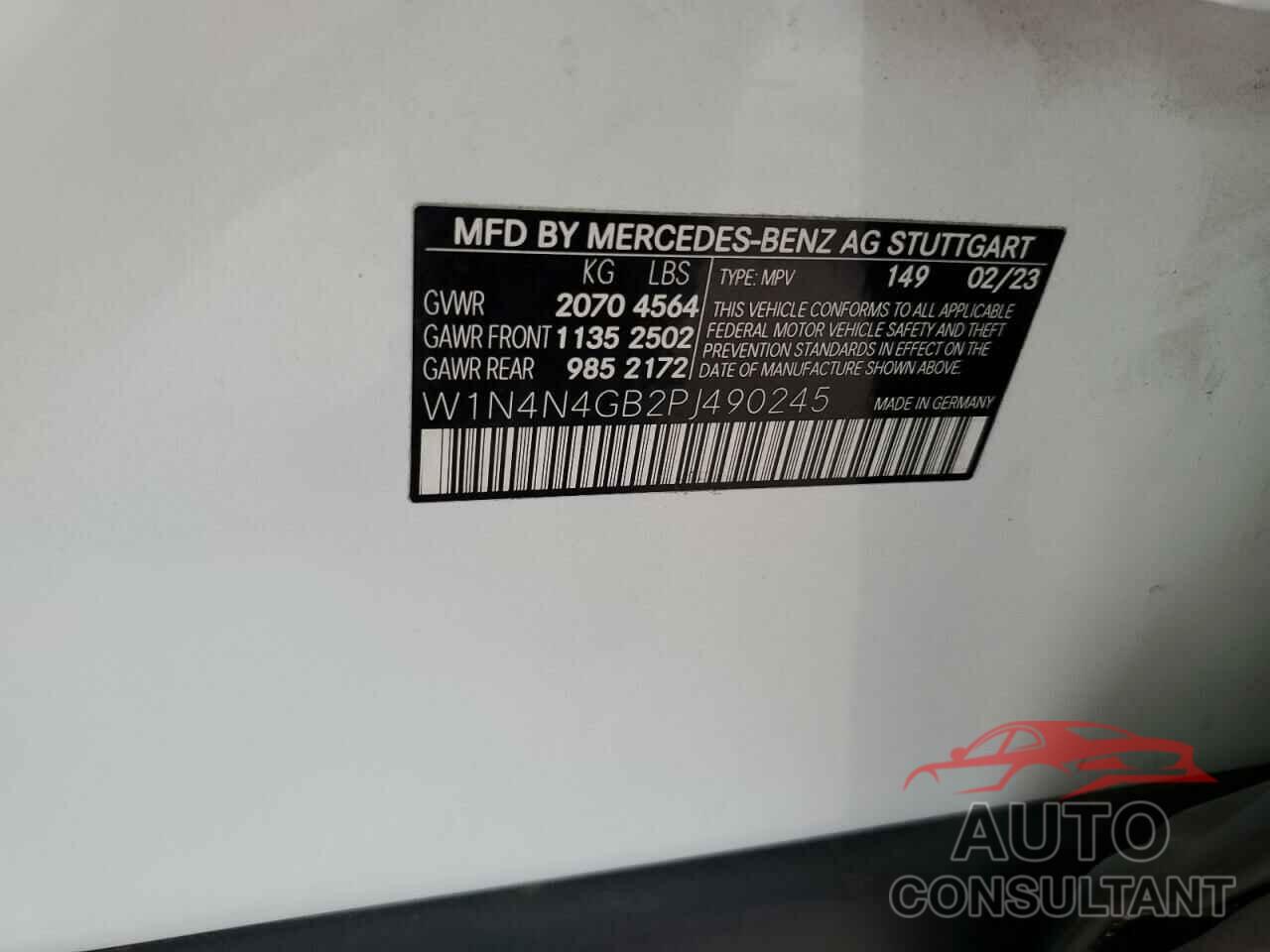 MERCEDES-BENZ GLA-CLASS 2023 - W1N4N4GB2PJ490245