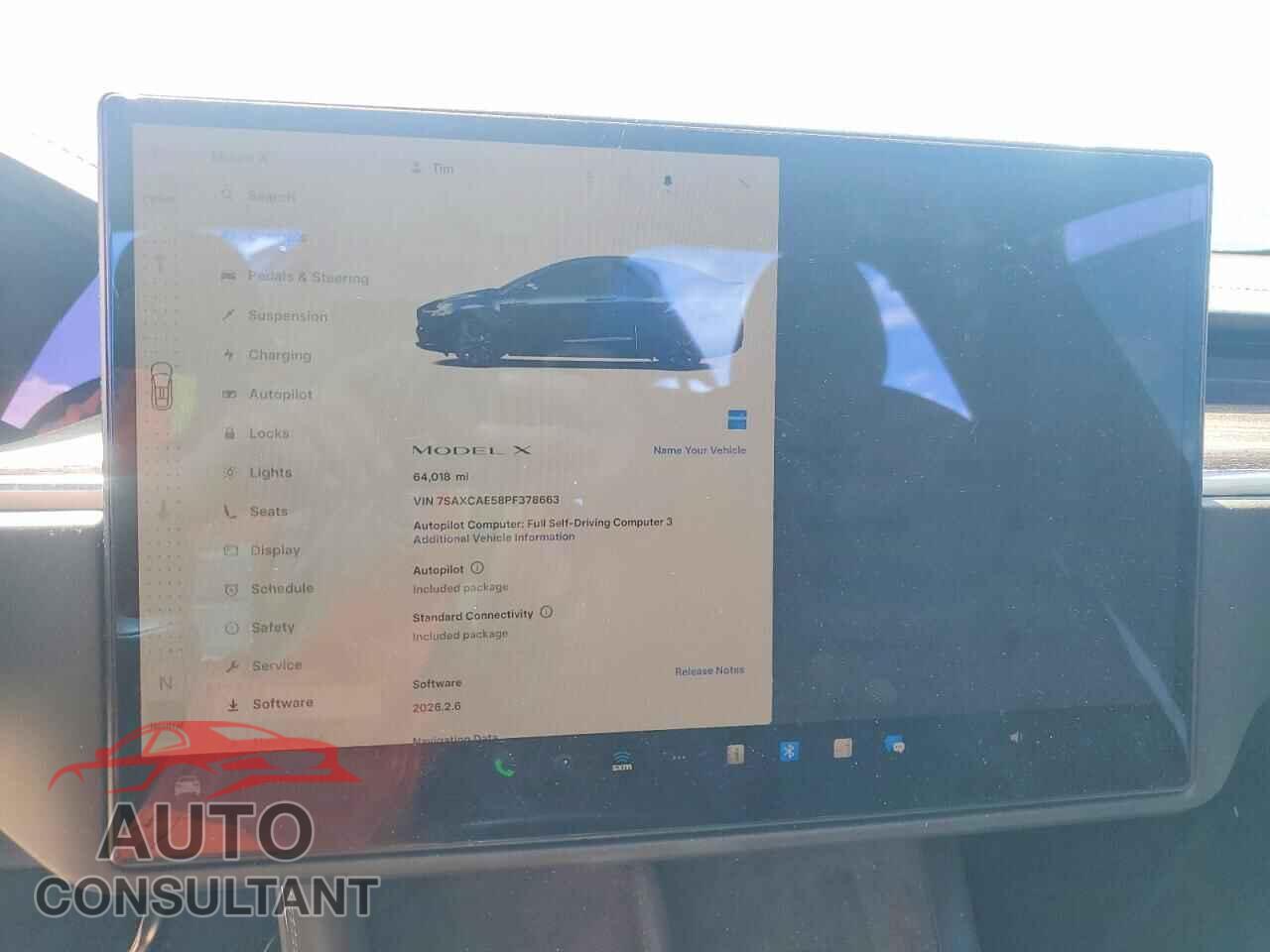 TESLA MODEL X 2023 - 7SAXCAE58PF378663