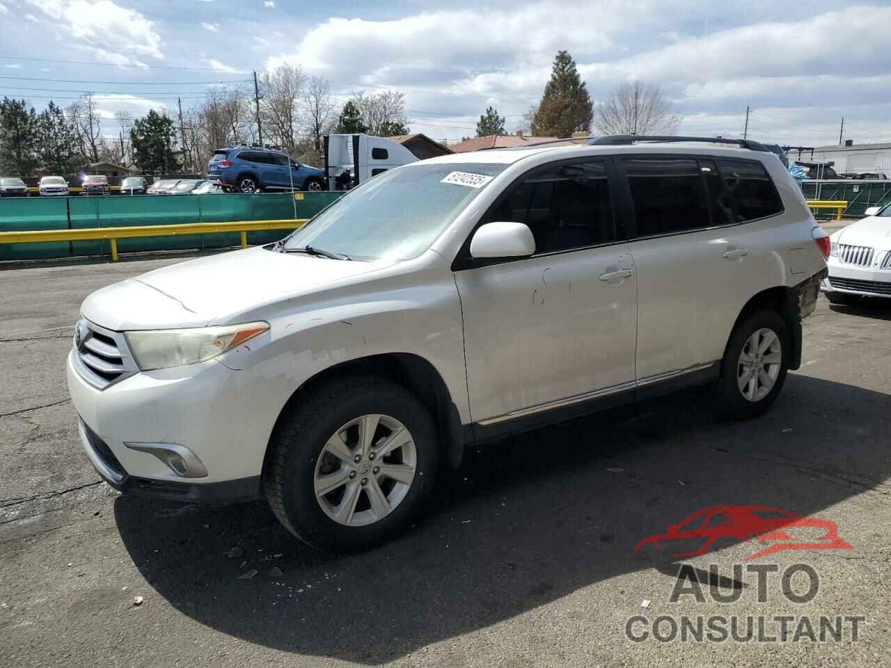 TOYOTA HIGHLANDER 2012 - 5TDBK3EH8CS171194
