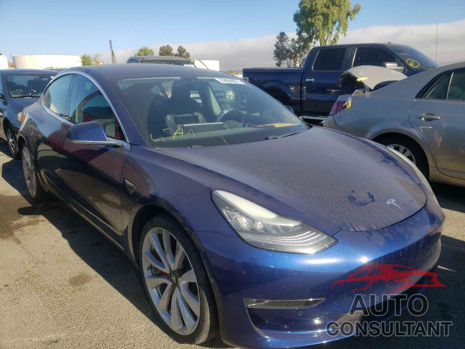 TESLA MODEL 3 2018 - 5YJ3E1EB4JF106310