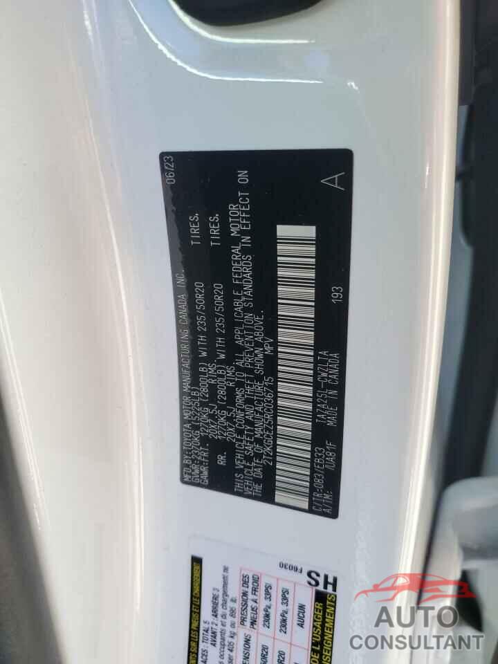 LEXUS NX 350 LUX 2024 - 2T2KGCEZ5RC036715