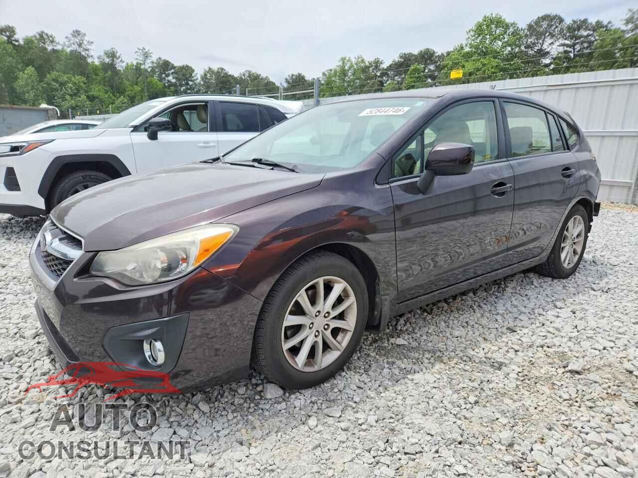 SUBARU IMPREZA 2012 - JF1GPAC64CH246772