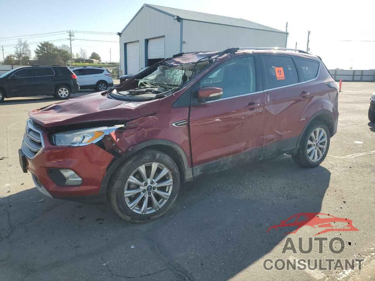 FORD ESCAPE 2017 - 1FMCU9J94HUA65033