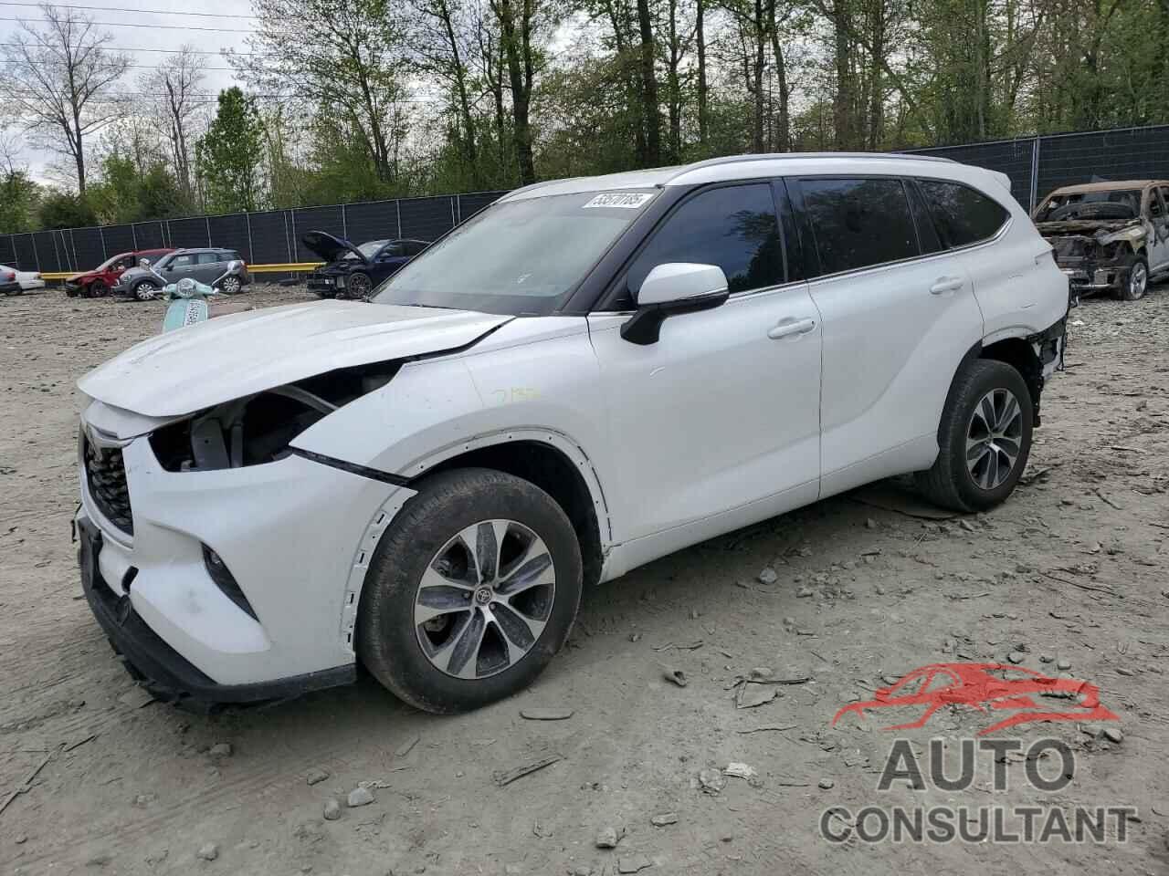 TOYOTA HIGHLANDER 2022 - 5TDGZRBHXNS591325