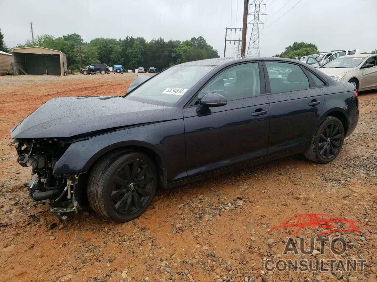 AUDI A4 2017 - WAUGNAF44HN018660