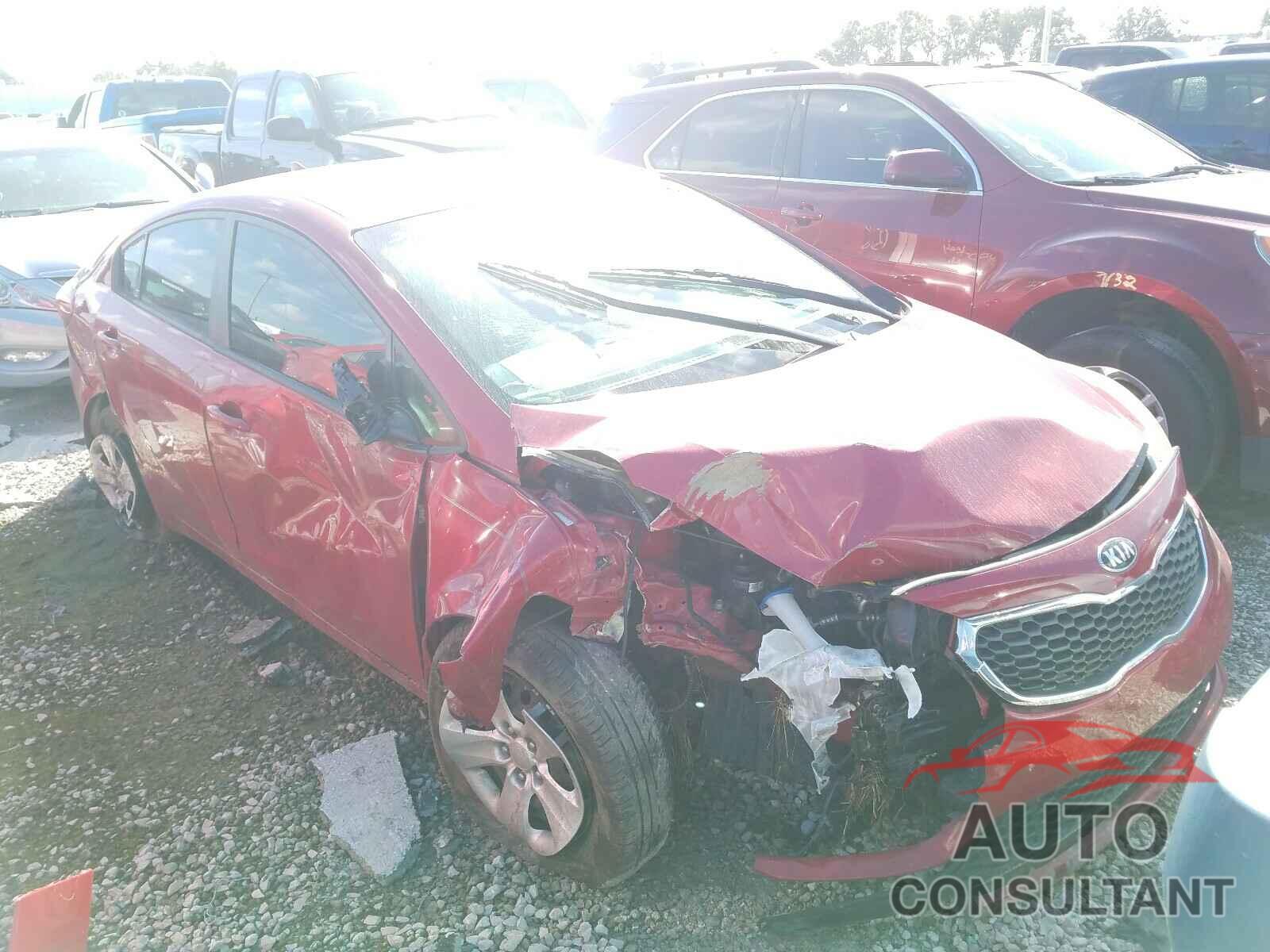 KIA FORTE 2016 - KNAFK4A62G5551989
