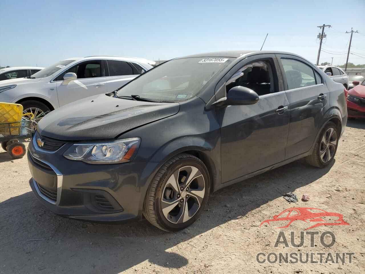 CHEVROLET SONIC 2019 - 1G1JF5SBXK4126952