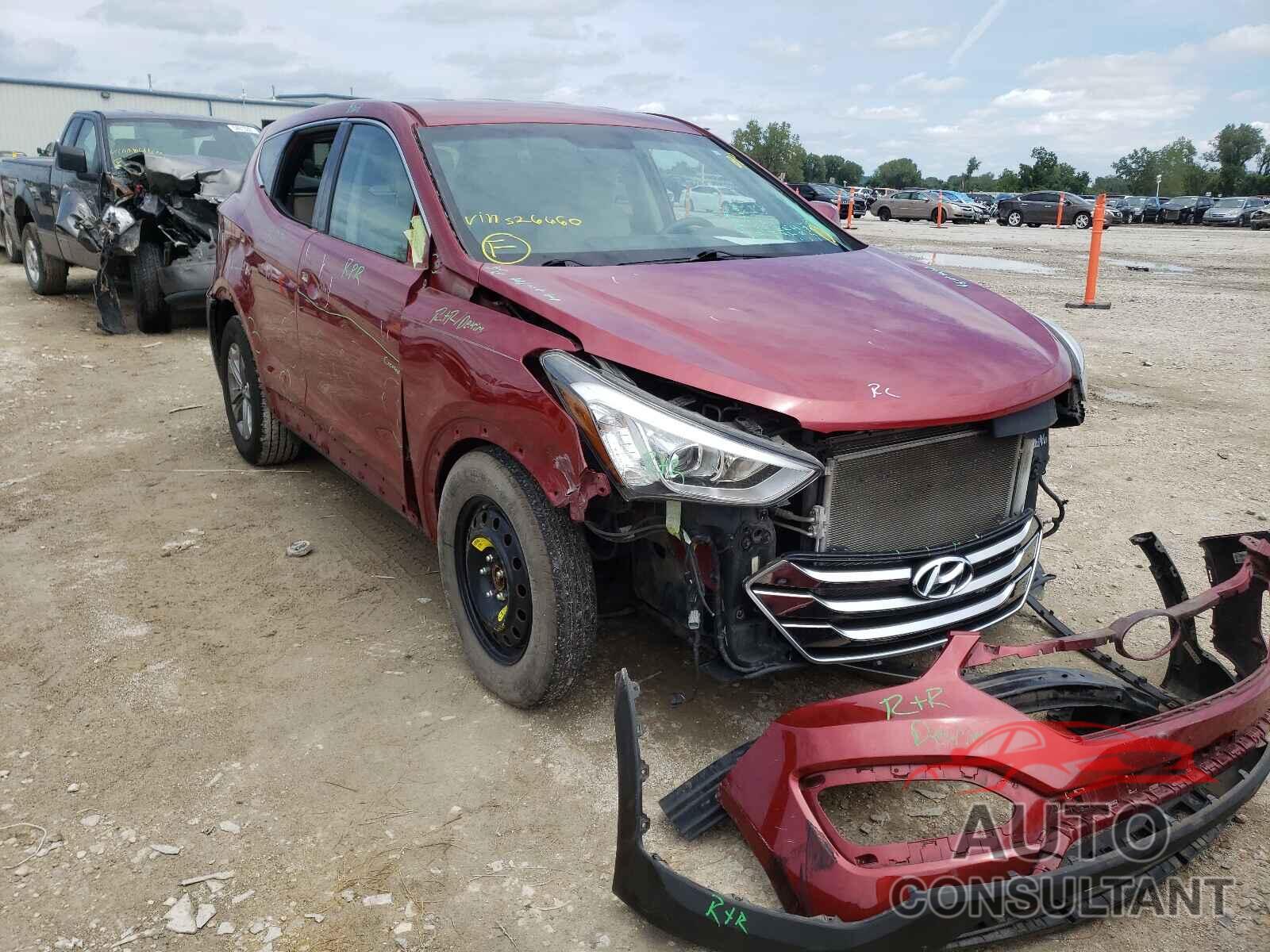 HYUNDAI SANTA FE 2016 - 5XYZT3LB2GG326660
