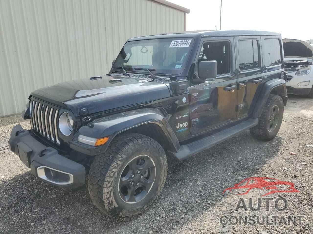 JEEP WRANGLER 2021 - 1C4JJXP68MW724008