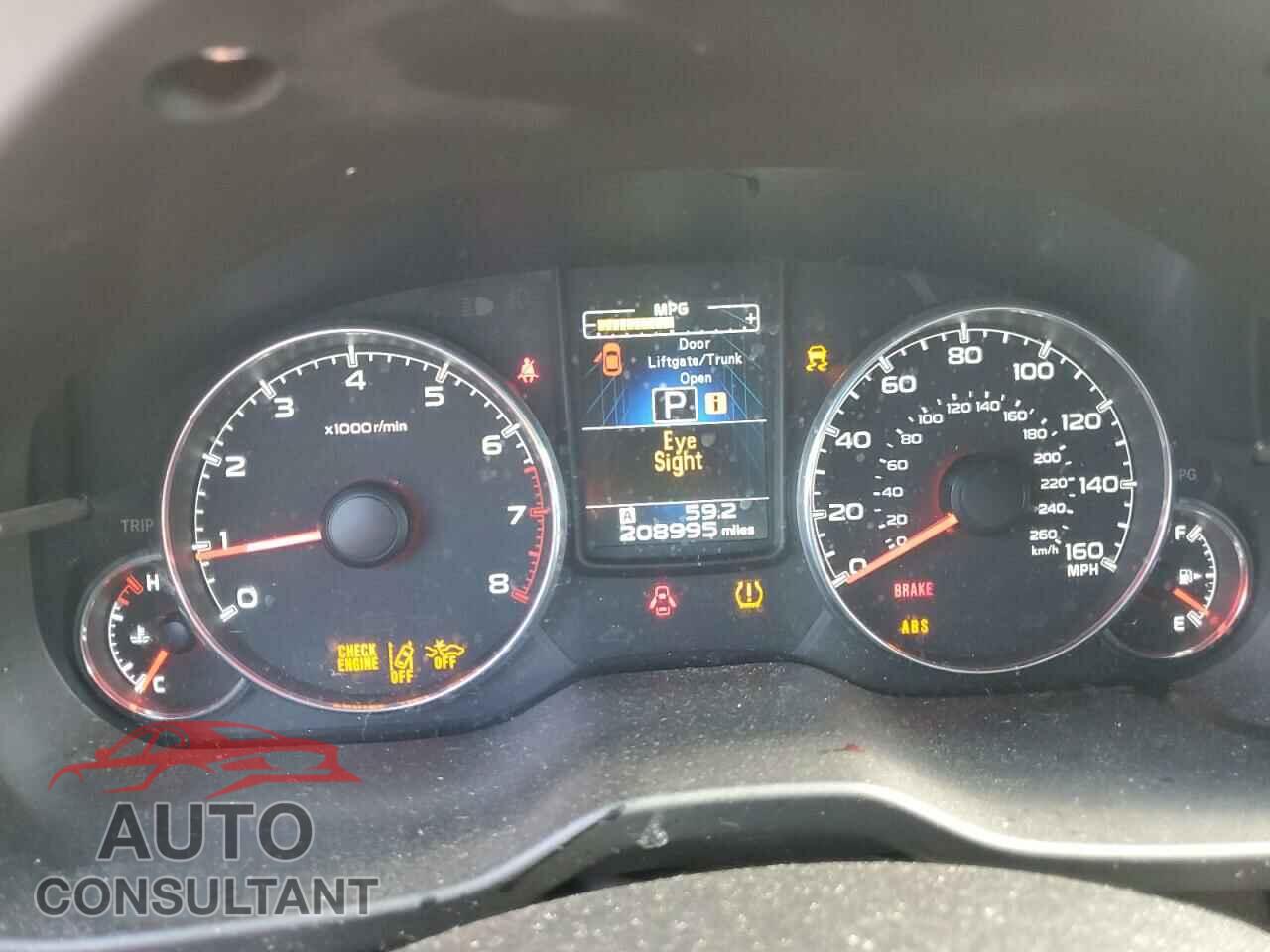 SUBARU OUTBACK 2014 - 4S4BRDPC3E2204403