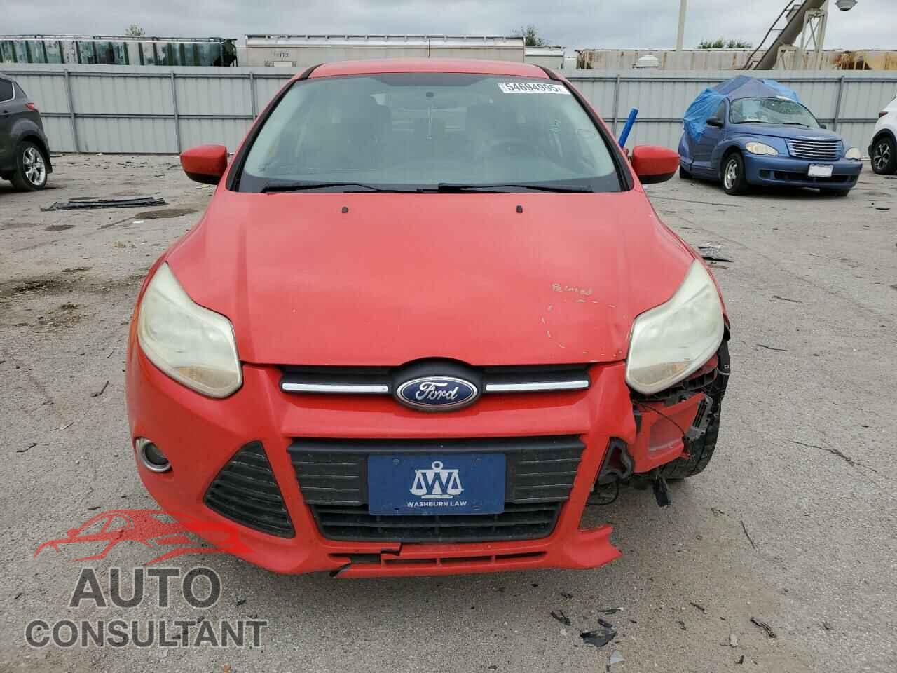 FORD FOCUS 2012 - 1FAHP3K2XCL141603