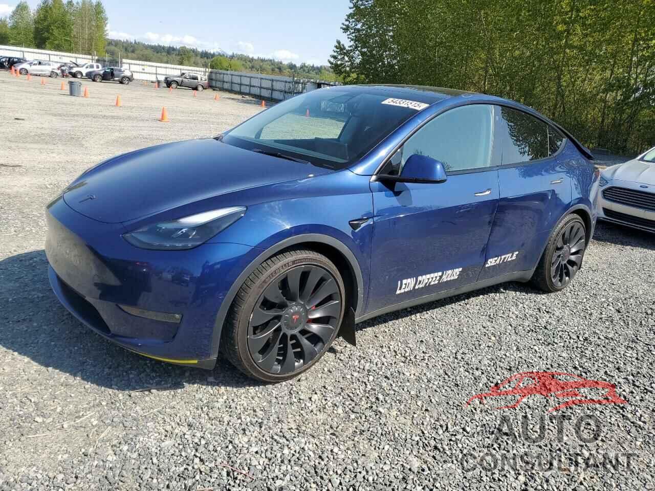 TESLA MODEL Y 2022 - 7SAYGDEF9NF405837