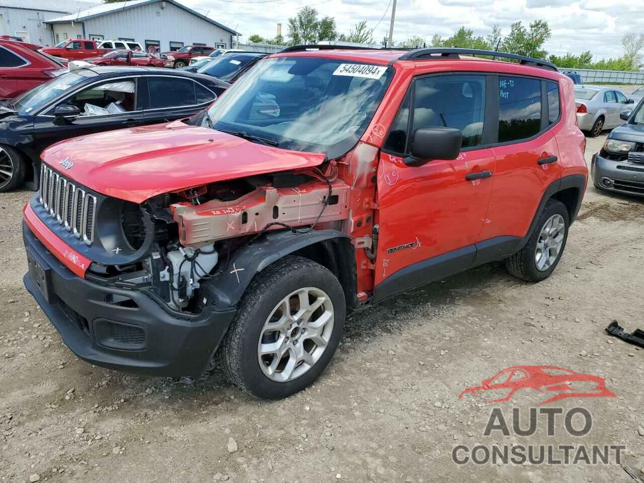 JEEP RENEGADE 2018 - ZACCJBAB5JPJ21900