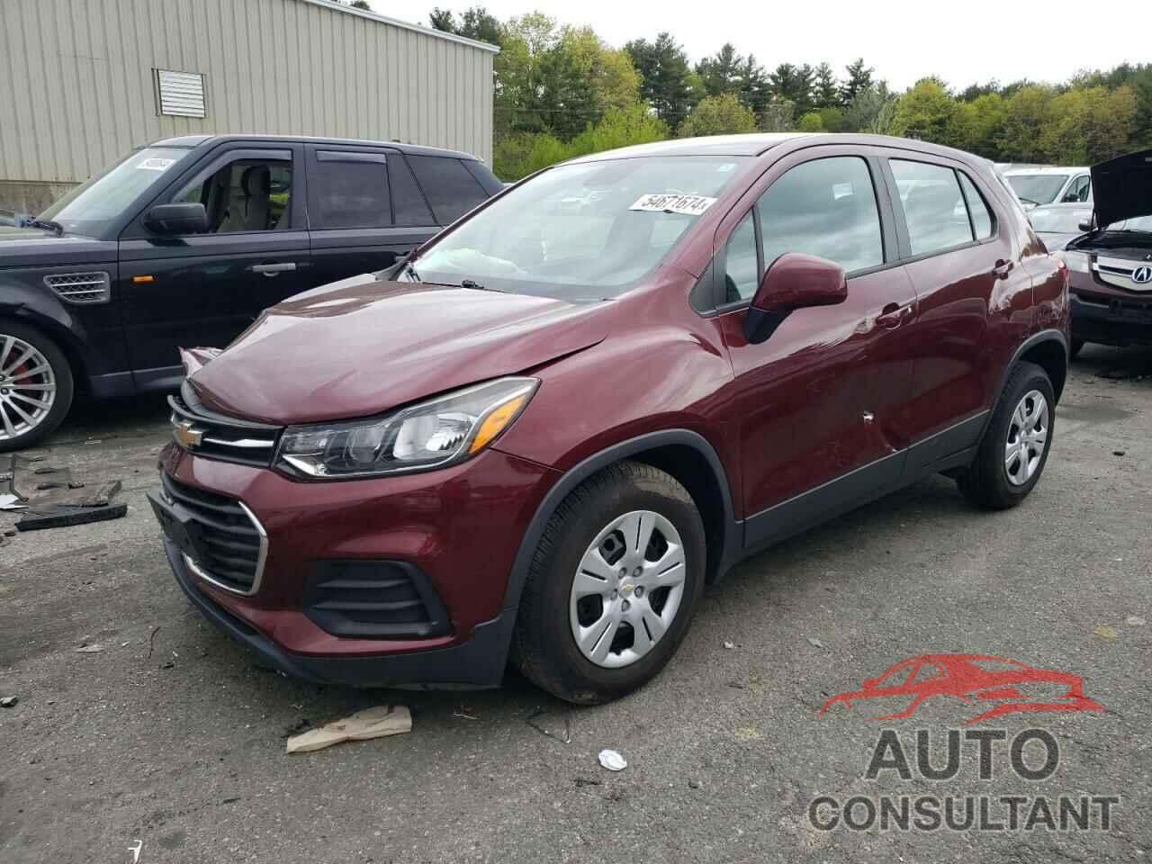 CHEVROLET TRAX 2017 - 3GNCJKSB0HL268282