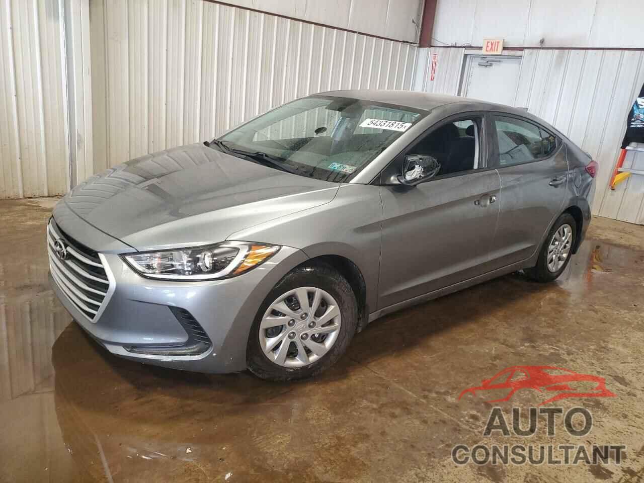 HYUNDAI ELANTRA 2018 - KMHD74LF8JU574520